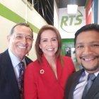 Hugo con Luisa y Carlos Julio Gurumendi.