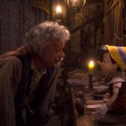 El primer fotograma que se reveló del largometraje mostró a Geppetto junto a la figura clásica de Disney de Pinocho