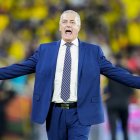 Foto de archivo de Gustavo Alfaro, entrenador de Ecuador.