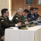 Asamblea. Fausto Salinas, comandante de la Policía, acudió a la Comisión de Fiscalización de la Asamblea.