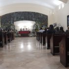 Los restos del periodista en la sala 3 del Camposanto Parque de la Paz.