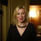 La portavoz del Ministerio ruso de Exteriores, Maria Zakharova