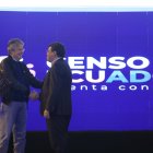 El 18 de mayo pasado, en Quito, el presidente Lasso y el exdirector el INEC, Jorge García Guerrero, lanzaron el censo.
