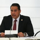 Asambleísta. Ronny Aleaga de UNES explicó su viaje a Miami mediante un comunicado.