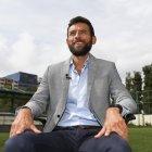 El ministro del Deporte de Ecuador, Sebastián Palacios, habla en entrevista con Efe ayer en Quito (Ecuador).