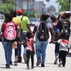 La migración es un grave problema que enfrentan las autoridades fronterizas para detener ese flujo. Abraham Pineda-jÁcome / Efe