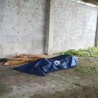 Los impactados moradores alertaron a la Policía Nacional para que verifique lo que allí de visualizaba