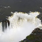 Fotografía de archivo de 11 de febrero de 2015 de las Cataratas del Iguazú en el Parque Nacional de Iguazú, en Foz de Iguazú, frontera de Brasil con Argentina.
