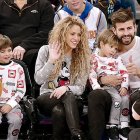 La colombiana con su familia, Milan y