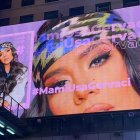 Su imagen como parte de la campaña.