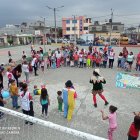 Los chicos realizan una serie de juegos con los que abordan temáticas distintas.
