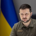 El presidente de Ucrania, Volodímir Zelenski, el pasado 2 de junio en su despacho en Kiev
