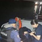 La extranjera aseguró que alguien la perseguía y que por eso se lanzó al estero.