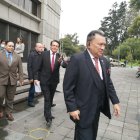 Fiscalía. Los legisladores Ricardo Vanegas y Fernando Villavicencio presentaron un pedido de acto urgente para que Aleaga sea investigado