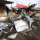 Una cámara de vigilancia de la Penitenciaría registró la explosión del 25 de abril de 2022.