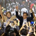 Candidato a la presidencia de Colombia Gustavo Petro