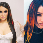 Dulce María como Roberta Pardo antes de subir al escenario.