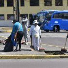 Multas. Entre quienes más se acogen al trabajo comunitario están los jóvenes estudiantes universitarios.