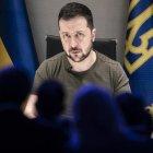 El presidente ucraniano Volodomir Zelenski