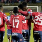 Los jugadores de El Nacional tienen mucha expectativa por la visita de Barcelona.