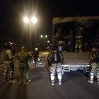 Militares llegan a la zona de San Miguel del Común en Calderón para desbloquear la vía.