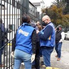 Presencia. Funcionarios de la Defensoría del Pueblo, Mies, Salud, acudieron a la Casa de la Cultura.