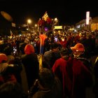 Ciudadanos protestan durante la séptima jornada de paro nacional en Quito