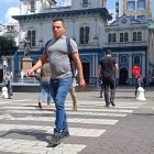 Ciudad. Los manifestantes se han dado cita en varios sectores ubicados en el centro de Guayaquil