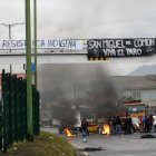 Referencia. Las movilizaciones han cerrado de manera indefinida varios accesos viales en la sierra centro.