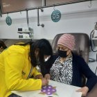 Momentos. Los pacientes de todas las edades disfrutaron.