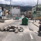 Los dirigentes indígenas aseguraron que ellos siempre han mantenido la libre movilidad en las calles, sin embargo todo está cerrado en Ambato.