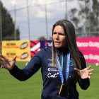Emily Lima, entrenadora de la Tri, se muestra satisfecha por el proceso realizado.