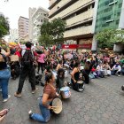 Más de seis grupos sociales participaron de las marchas por el centro de la ciudad