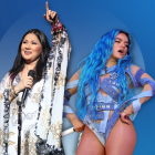 Ana Gabriel y Karol G.