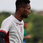 El golero Alexander Domínguez fue titular en la derrota (3-1) que el Deportes Tolima sufrió ante el Atlético Nacional, en la final de la liga colombiana.