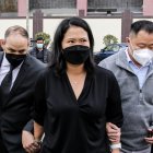 Keiko Fujimori en Lima (Perú)