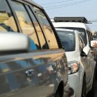 Escena. De cualquier modelo y color, los retrovisores son los que más roban en las calles de Guayaquil.