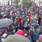 En Cotopaxi también está tomada de ‘manera simbólica’ las instalaciones de la Gobernación.