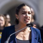 Fotografía de archivo de la representante demócrata Alexandria Ocasio-Cortez