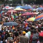 Miles de personas participaron en la marcha del orgullo LGBT+, el 25 de junio de 2022 en la Ciudad de México (México).
