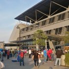 Personal de seguridad evacuó a usuarios de la Terminal Terrestre de Guayaquil.