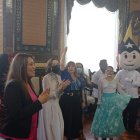 Gloria Gallardo, presidenta de la Empresa Pública de Turismo, detalló que la inversión es de $408.493