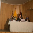 El gerente del Banco Central, Guillermo Avellán, presentó los resultados económicos del primer trimestre de 2022.