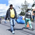 En San Bartolo hubo una protesta por la falta de abastecimiento del gas
