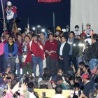 Discurso. Iza reconoció que el peso de las decisiones adoptadas caerá sobre los hombros de los dirigentes