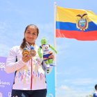 Anggie Avegno volvió a los Bolivarianos con oro en los C1 200 m y plata en los C2 500 m con Neida Angulo.