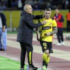 El entrenador Jorge Célico lleva dirigidos 22 partidos al Ídolo con 9 triunfos, 7 empates y 6 derrotas.