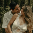 Constanza Baez junto a su esposo Nelson Riofrío.