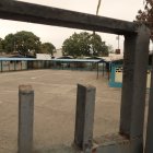 Estado. Así luce parte de la Unidad Educativa Otto Arosemena Gómez. La infraestructura está dañada.