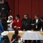 Referencia. El pasado 30 de junio, el Gobierno y las organizaciones indígenas dieron fin a las manifestaciones con la firma de un acuerdo de paz.